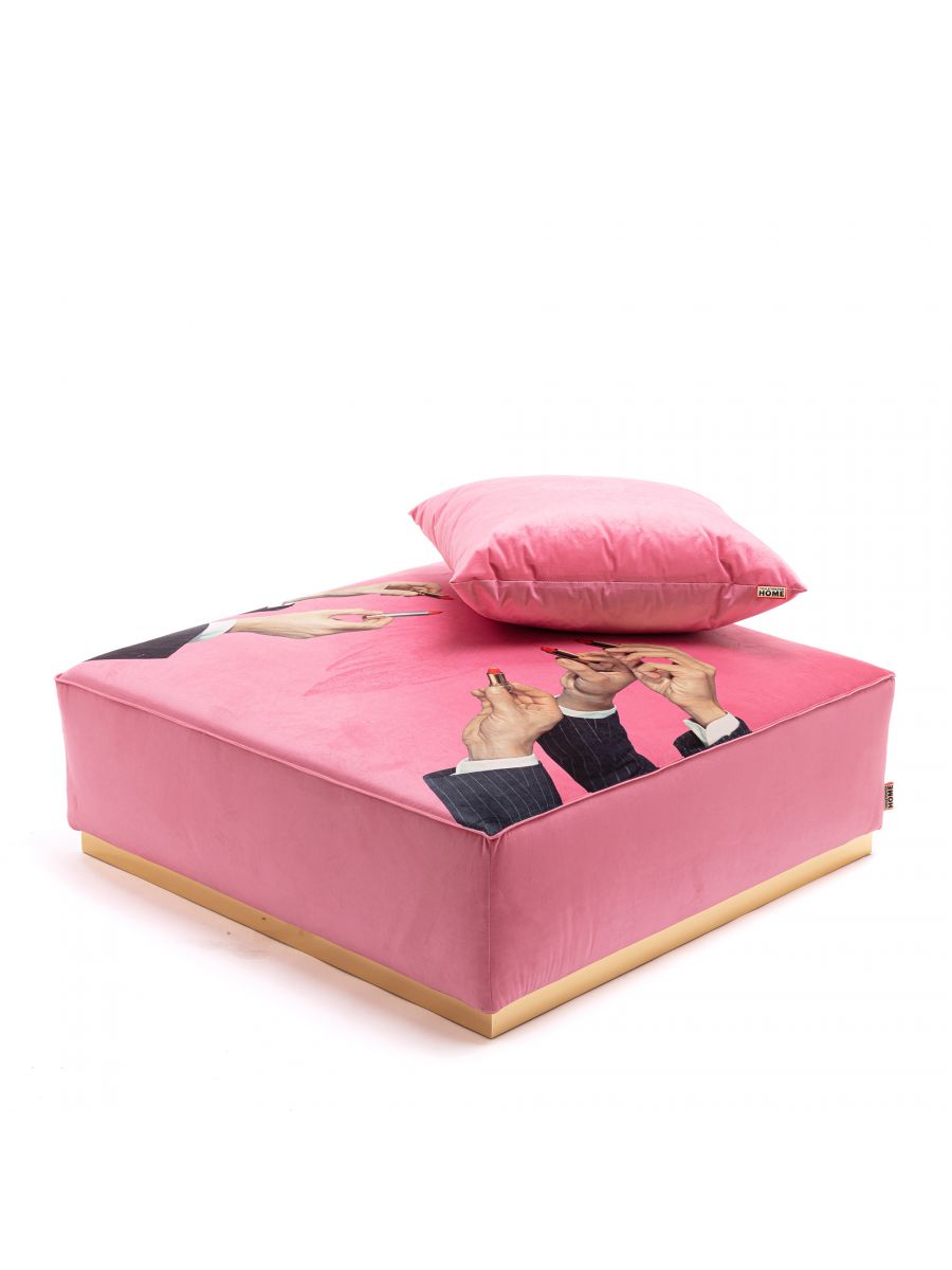 Pouffe Lipstick Pink