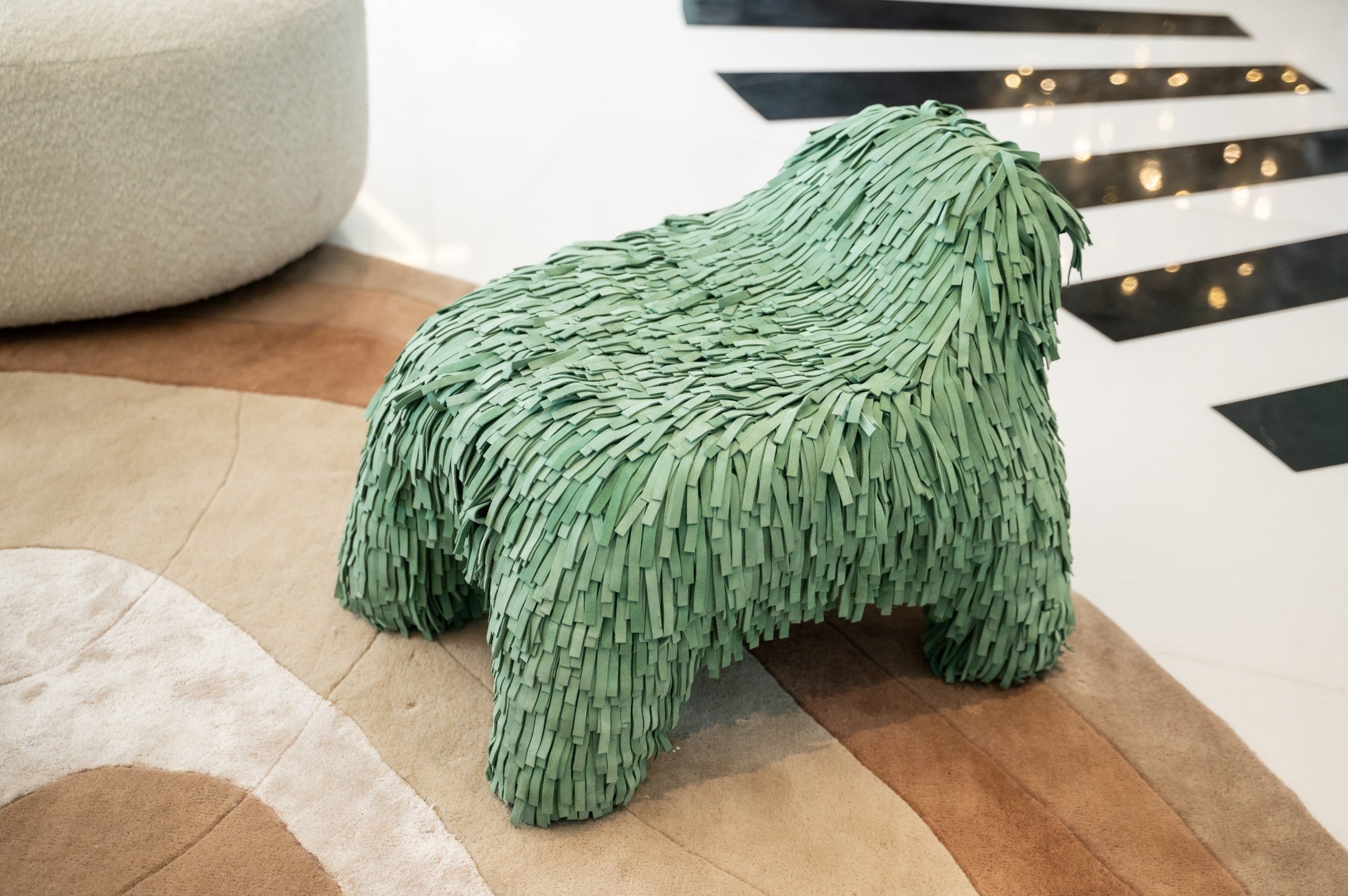 Puppy Pouffe Green