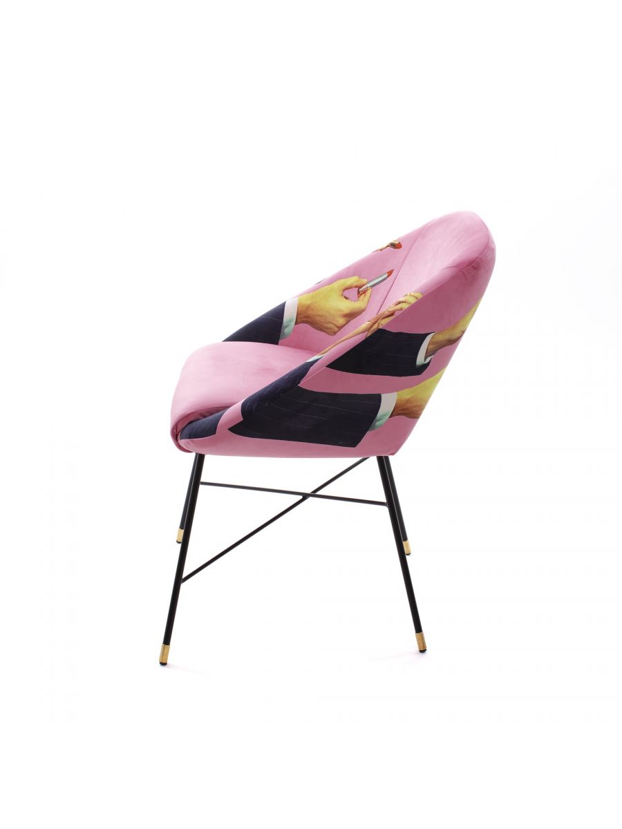 Padded Chair Lipsticks Pink