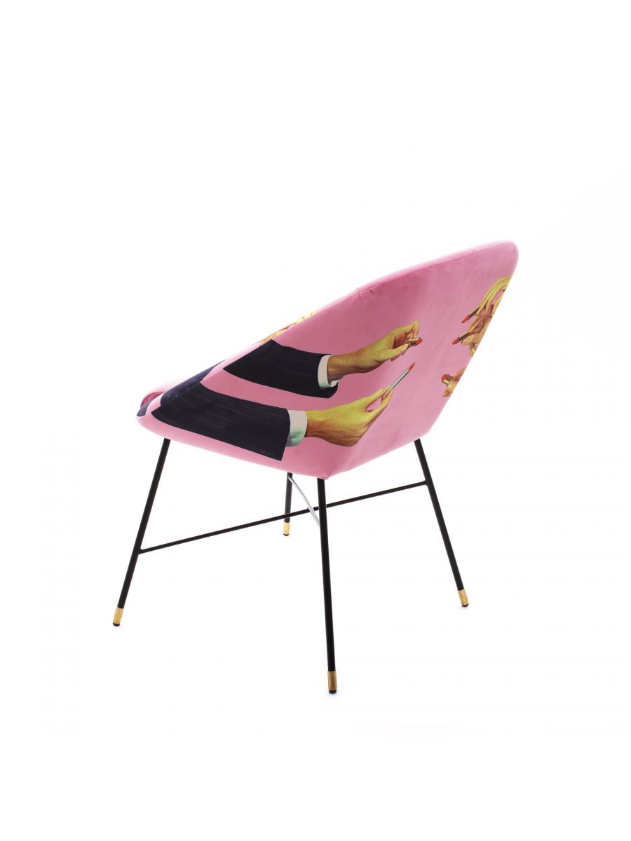 Padded Chair Lipsticks Pink