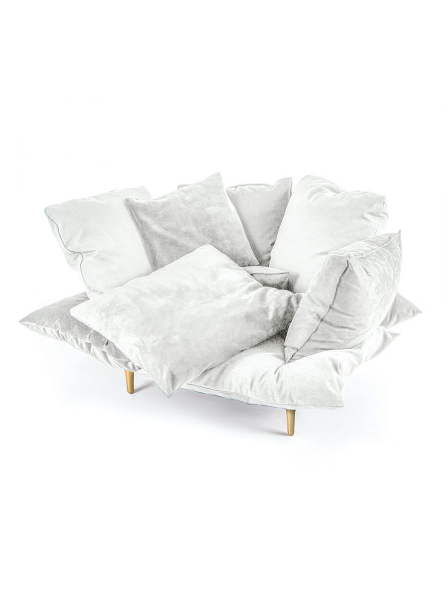 Comfy Armchair & Sofa White