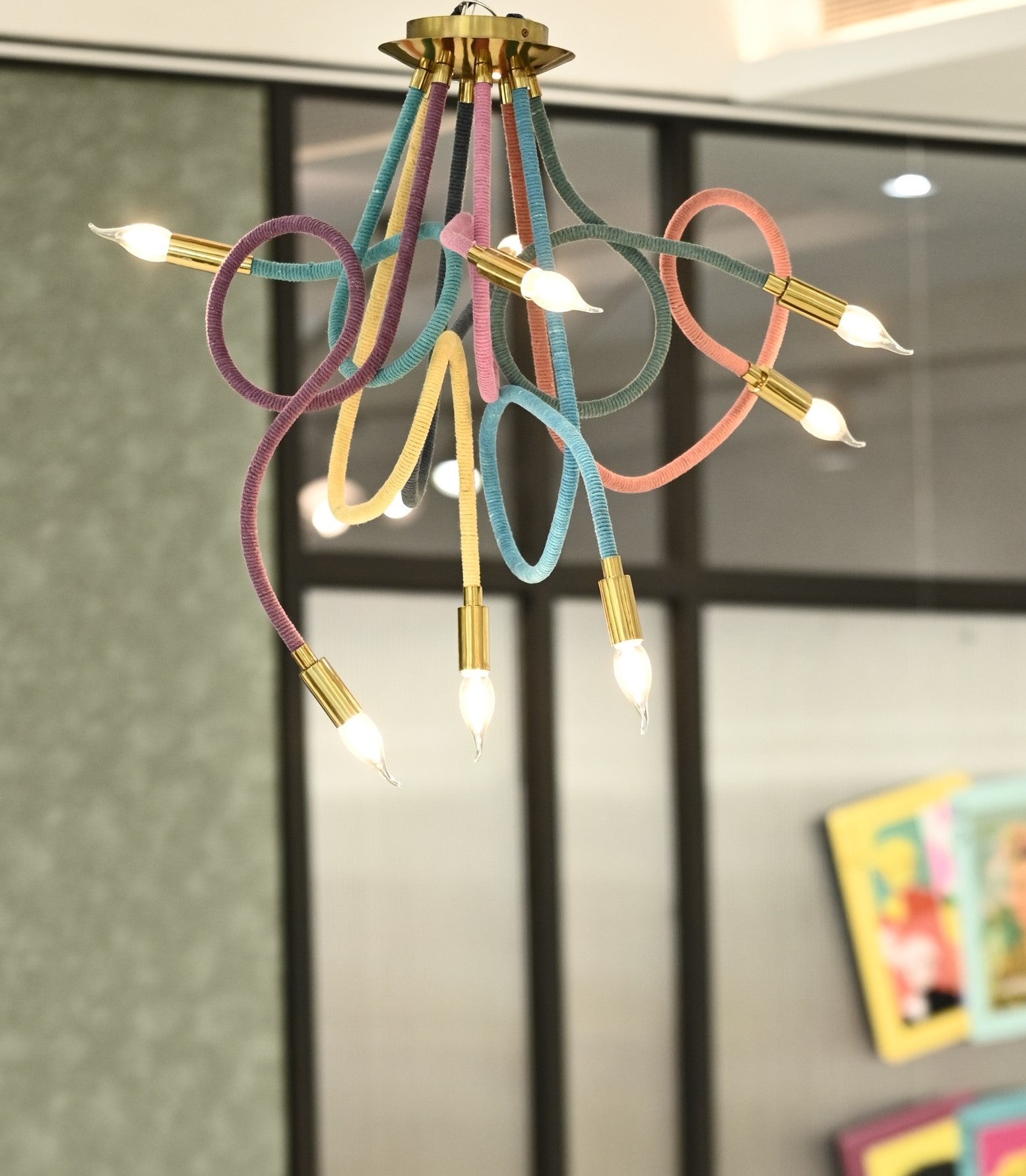 The Ceiling Candleabra