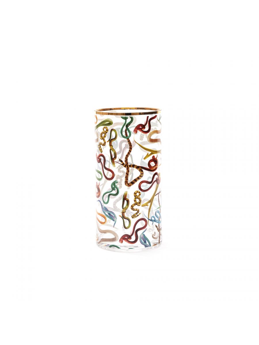 Glass Vase Cylindrical Medium