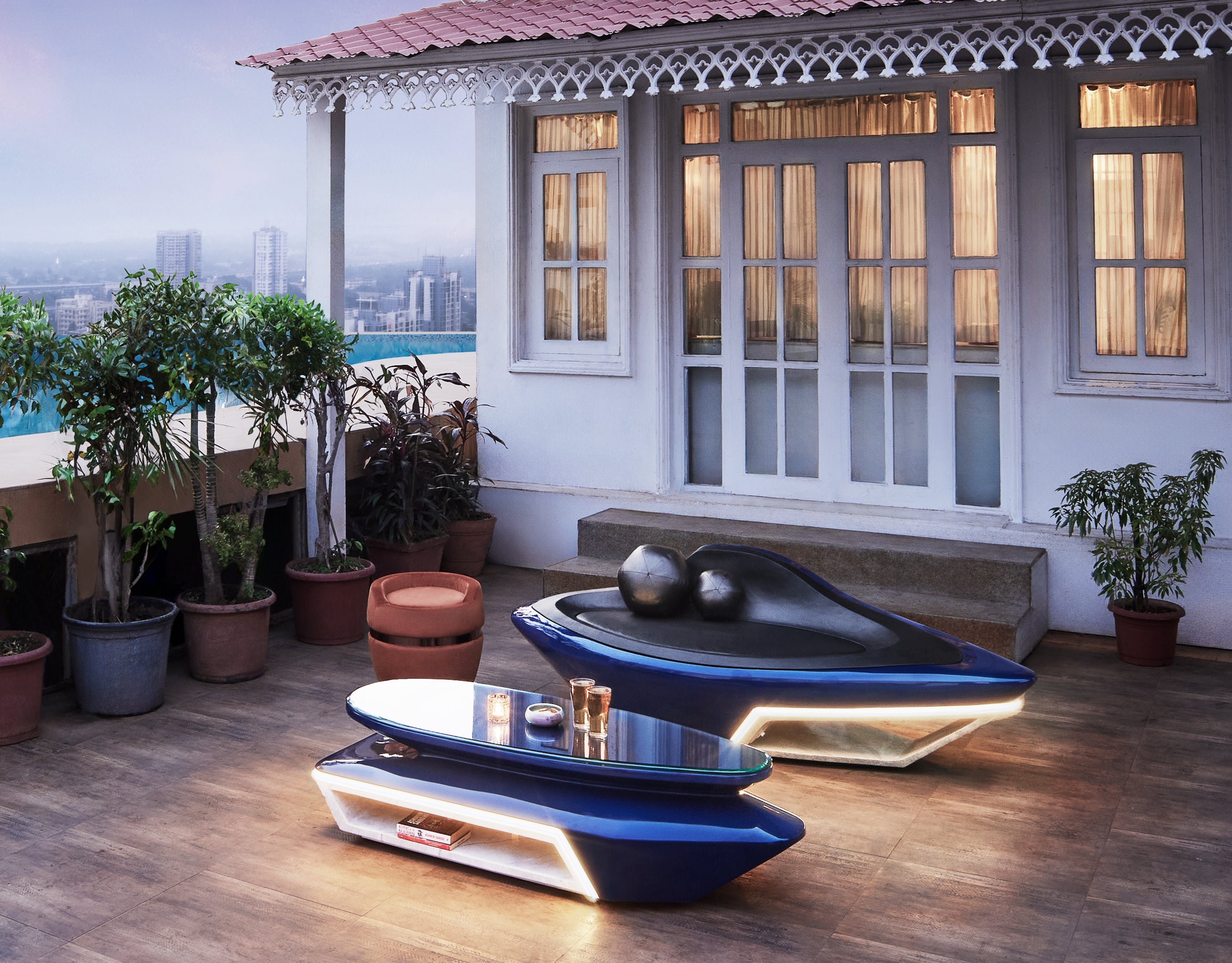 Neon Pebble Sofa