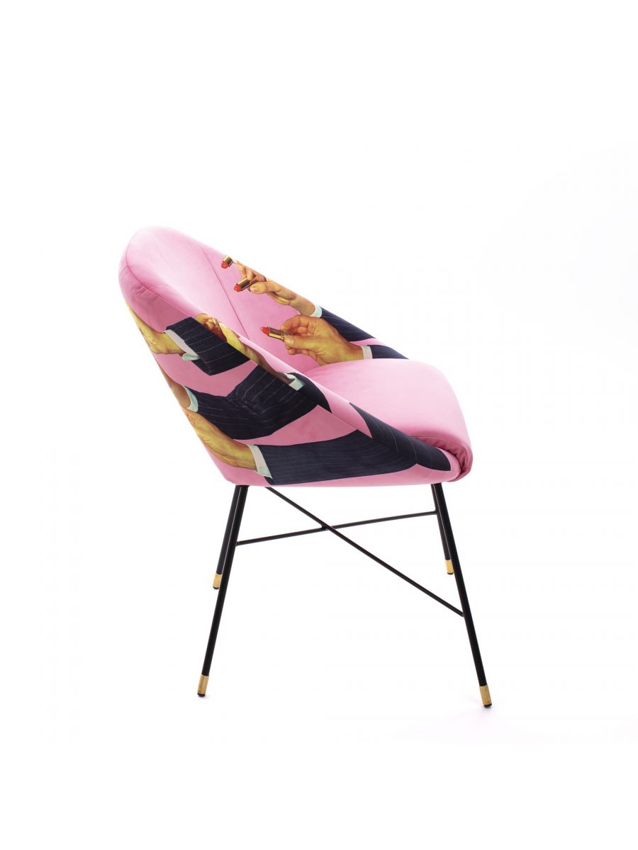 Padded Chair Lipsticks Pink